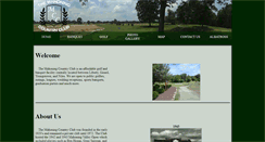 Desktop Screenshot of mahoningcountryclub.com